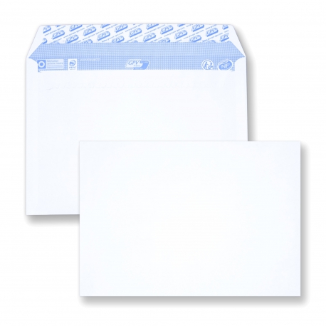 Enveloppe auto-adhésive C5 - 162x229 sans fenêtre