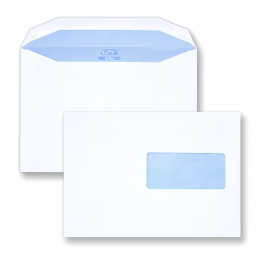 Enveloppe mécanisable C5 - 162x229 avec fenêtre 45x100