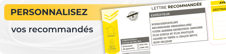 Personnalisez vos recommandés sur Bureaudeposte.net