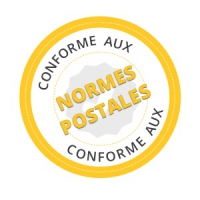 Encre postale conforme aux exigences de La Poste